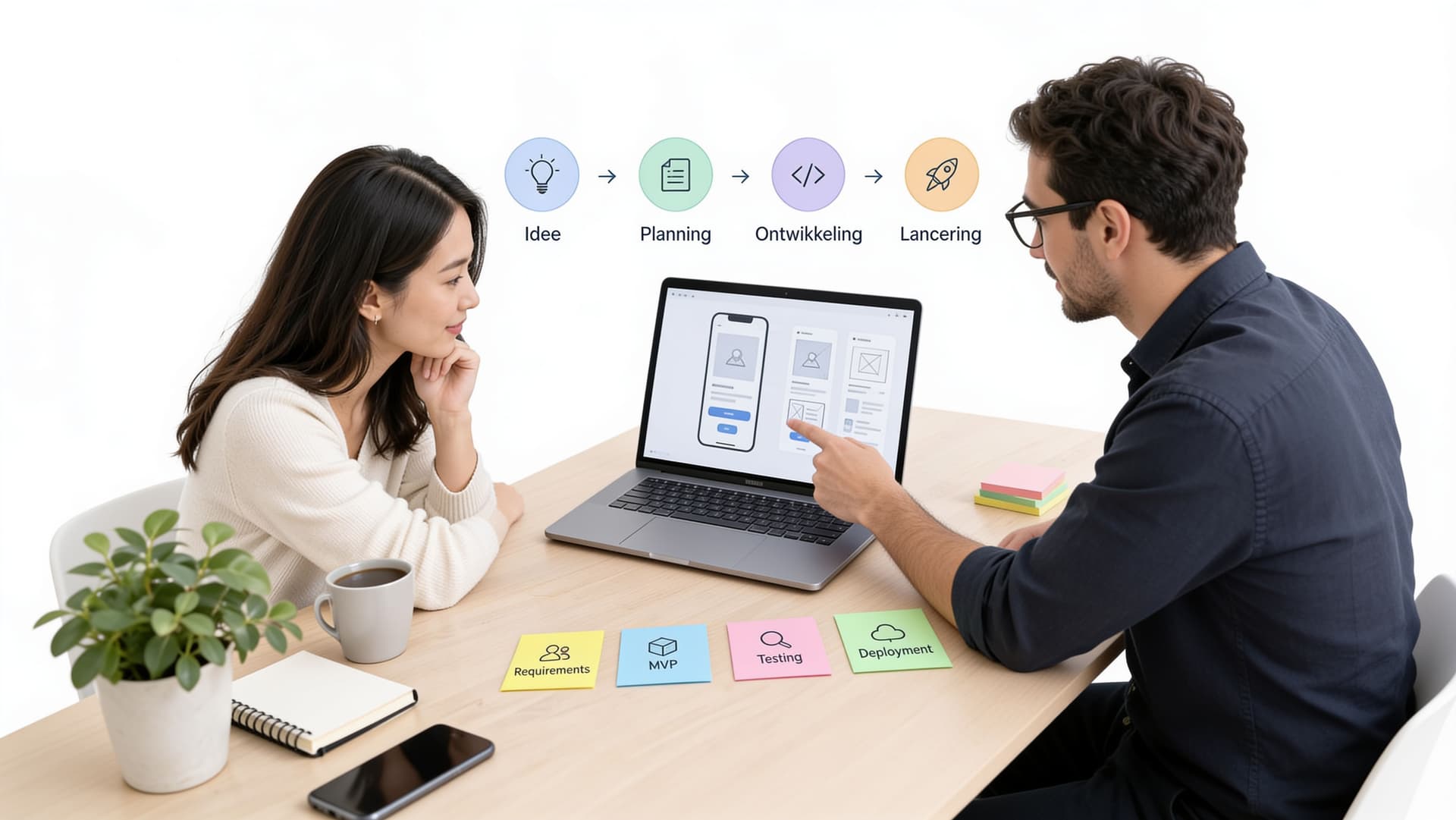 Applicatie laten maken in 2026: het volledige traject