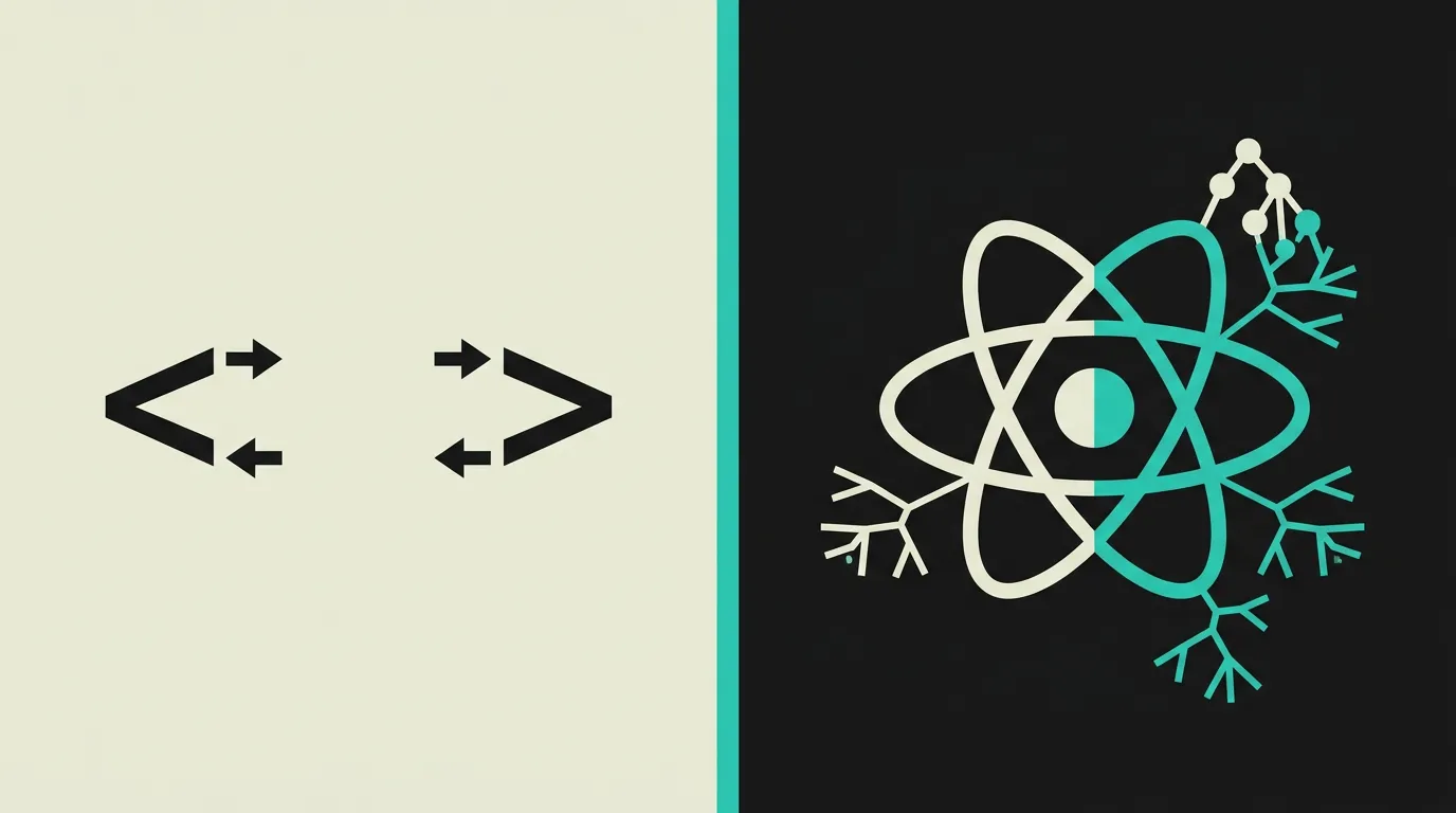 HTMX and React web development approaches compared