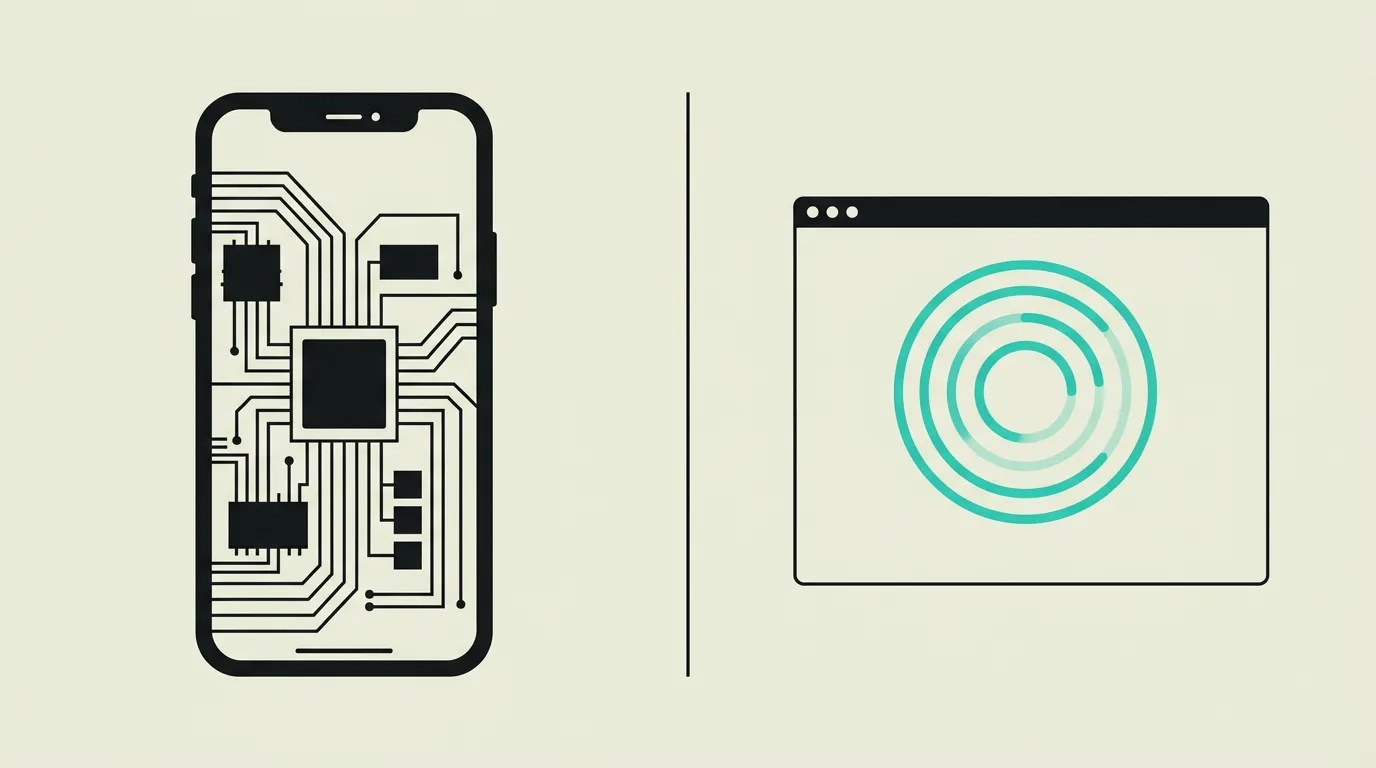 Native apps and Progressive Web Apps compared