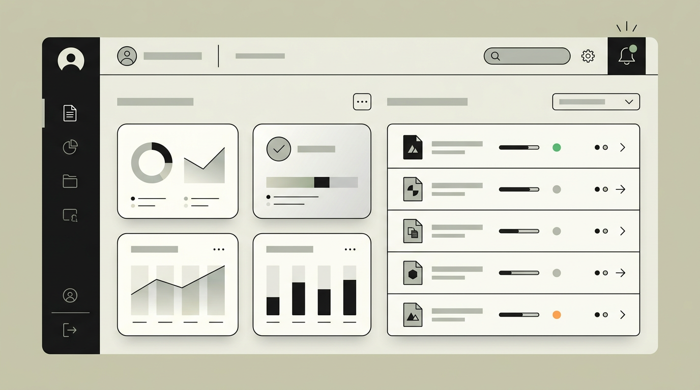 Custom client portal for construction and real estate companies